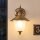 Außenwandlampe Messing Glas Haus Hof Rustikal