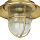 Wandlampe BOLOS Messing IP64 Maritime Laterne