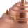 Wandlampe Echt-Messing IP64 Maritim in Kupfer