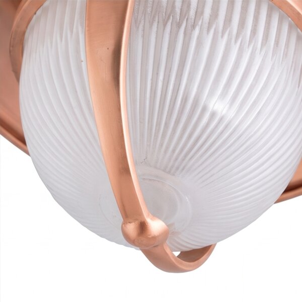 Wandlampe Kupfer IP64 Echt-Messing Terrasse Haus