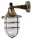 Au&szlig;enwandlampe Glas Messing Maritim IP64 Terrasse
