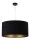 Pendelleuchte Esstisch Schwarz Gold Retro rund