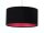 Pendelleuchte rund Weiß Schwarz Pink Retro Stoff
