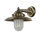 Wandlampe KAVALA Messing Glas IP64 Maritim E27