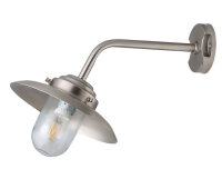 Außen Wandlampe Laterne Messing Maritim IP64