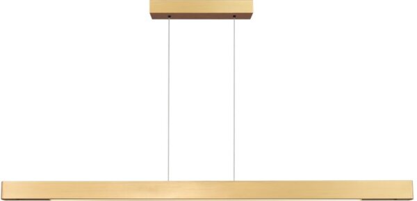 LED Hängelampe dimmbar 2200-3000K Gold L:160 cm matt