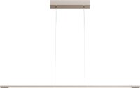 LED H&auml;ngelampe dimmbar 2200-3000K Metall Beige L:130 cm