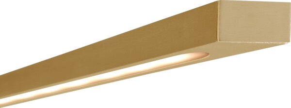 LED Hängelampe Gestensteuerung 2200-3000K Gold L:160 cm