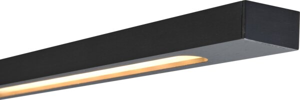 LED Pendelleuchte Gestensteuerung 2200-3000K Schwarz