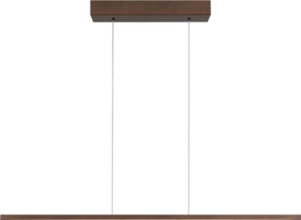 LED Hängelampe dimmbar 2200-3000K Metall Kakao L:100 cm