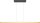 LED Pendelleuchte dimmbar 2200-3000K Schwarz Blattgold