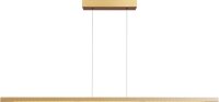 LED Pendelleuchte dimmbar 2200-3000K Gold L:160 cm