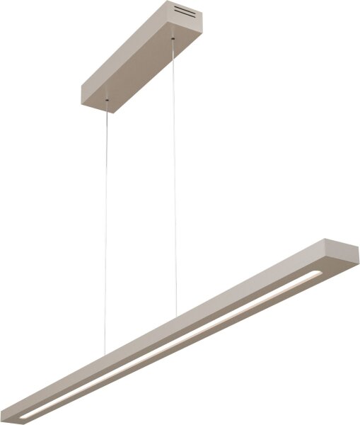 LED Hängelampe dimmbar 2200-3000K Terra Beige L:130 cm