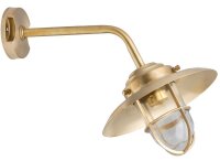 Messing Wandlampe IP43 Maritim Au&szlig;en wetterfest