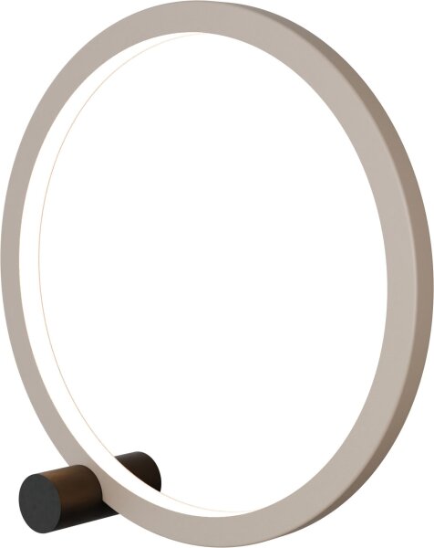 LED Tischlampe dimmbar 2700K Schwarz Beige L:70 cm