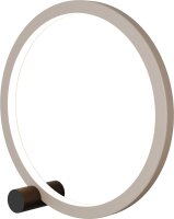 LED Tischlampe dimmbar 2700K Schwarz Beige L:70 cm