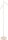 LED Stehlampe schwenkbar 2200-3000K Metall Perlweiß