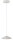 LED Hängelampe dimmbar 2200-2700K Weiß B:18 cm rund