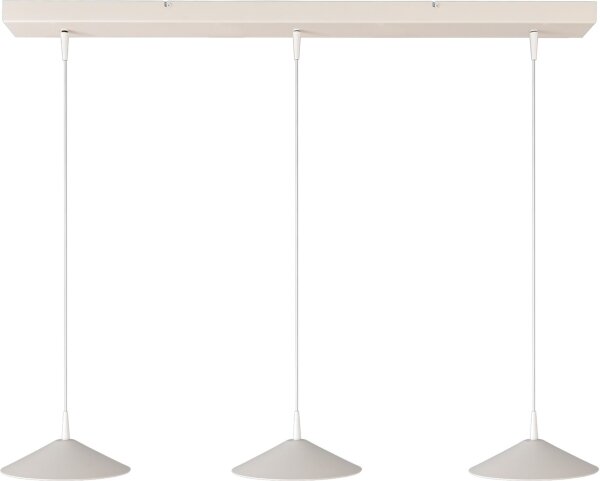 LED Pendelleuchte dimmbar 2200-2700K Weiß L:100 cm