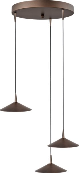 LED Hängelampe dimmbar 2200-2700K Kakao B:35 cm