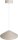 LED Hängelampe dimmbar 2200-2700K Metall Beige B:45 cm