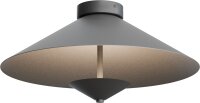LED Deckenlampe dimmbar 2200-2700K Schwarz-Nickel &Oslash;45cm