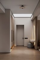 LED Deckenlampe dimmbar 2200-2700K Schwarz-Nickel...
