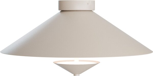 LED Deckenleuchte indirekt dimmbar 2200-2700K Beige