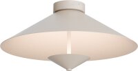 LED Deckenleuchte indirekt dimmbar 2200-2700K Beige