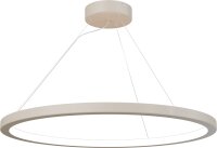 LED H&auml;ngelampe dimmbar 2700K Beige &Oslash;100 cm rund
