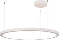 LED H&auml;ngelampe dimmbar 2700K Perlwei&szlig; &Oslash;100 cm Ring
