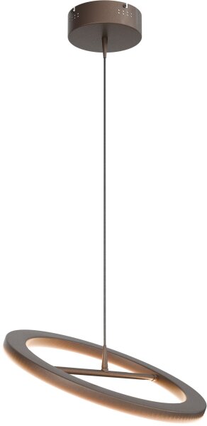 LED Hängelampe dimmbar 2200-2700K Kakao Ø40 cm rund