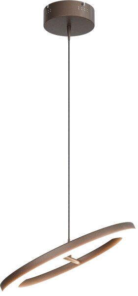 LED Hängelampe dimmbar 2200-2700K Kakao Ø40 cm rund