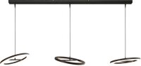 LED Pendelleuchte dimmbar 2200-2700K Schwarz L:160 cm