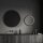 LED Pendelleuchte dimmbar 2700K Schwarz L:50 cm rund