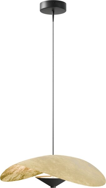 LED Hängelampe dimmbar 2200-2700K Schwarz Ø45 cm