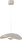 LED Pendelleuchte dimmbar 2200-2700K Beige Ø45 cm