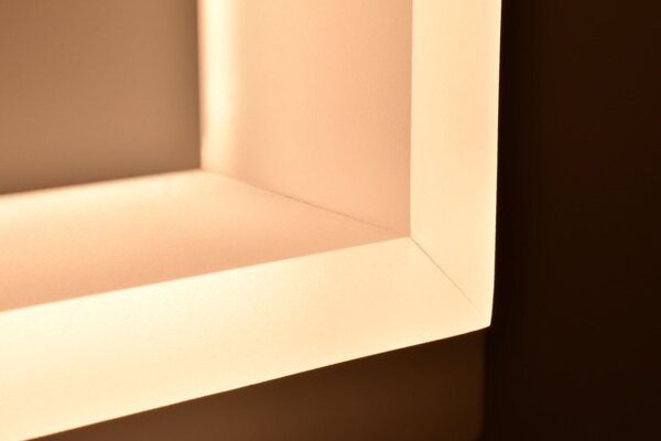 LED Deckenlampe Dim-to-Warm 2200-2700K Kakao B:54 cm