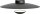 LED Deckenleuchte 2200-2700K Schwarz-Nickel H:16 cm