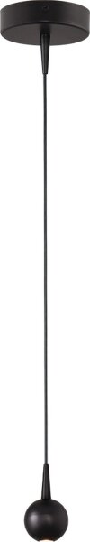 LED Hängelampe dimmbar 2200-3000K Schwarz Ø6 cm