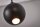 LED Hängelampe dimmbar 2200-3000K Schwarz Ø6 cm