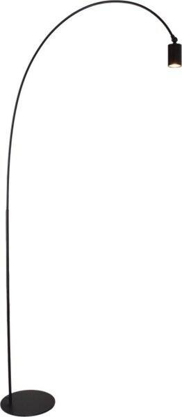 Bogenlampe Fußschalter Schwarz GU10 H:192 cm XXL