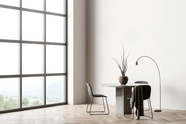 Bogenlampe Schwarz Messing GU10 H:192 cm XXL antik