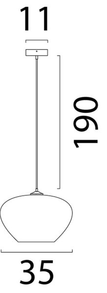 Pendelleuchte Karton Kakao Natur E27 B:35 cm rund