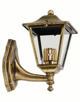 LI484A BRASS ANTIQUE - 108158 - Außen-Wandleuchte E27