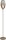 Stehleuchte Glas Beige Gold E27 H:167,5 cm Farbverlauf