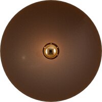 Wandleuchte blendarm indirekt Kakao E27 B:32 cm rund