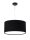 Pendelleuchte Esstisch Schwarz Wei&szlig; Stoff Lampe