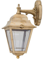 Wandlampe Au&szlig;en Messing IP43 Rustikal Hof Haus