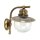 Wandlampe Au&szlig;en Messing Maritim IP23 Hof Balkon